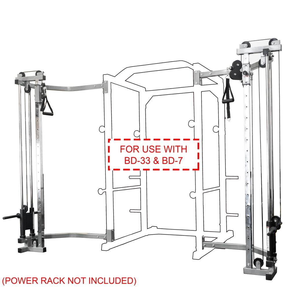 Valor Fitness, Attacco crossover per cavi per rack 2x2