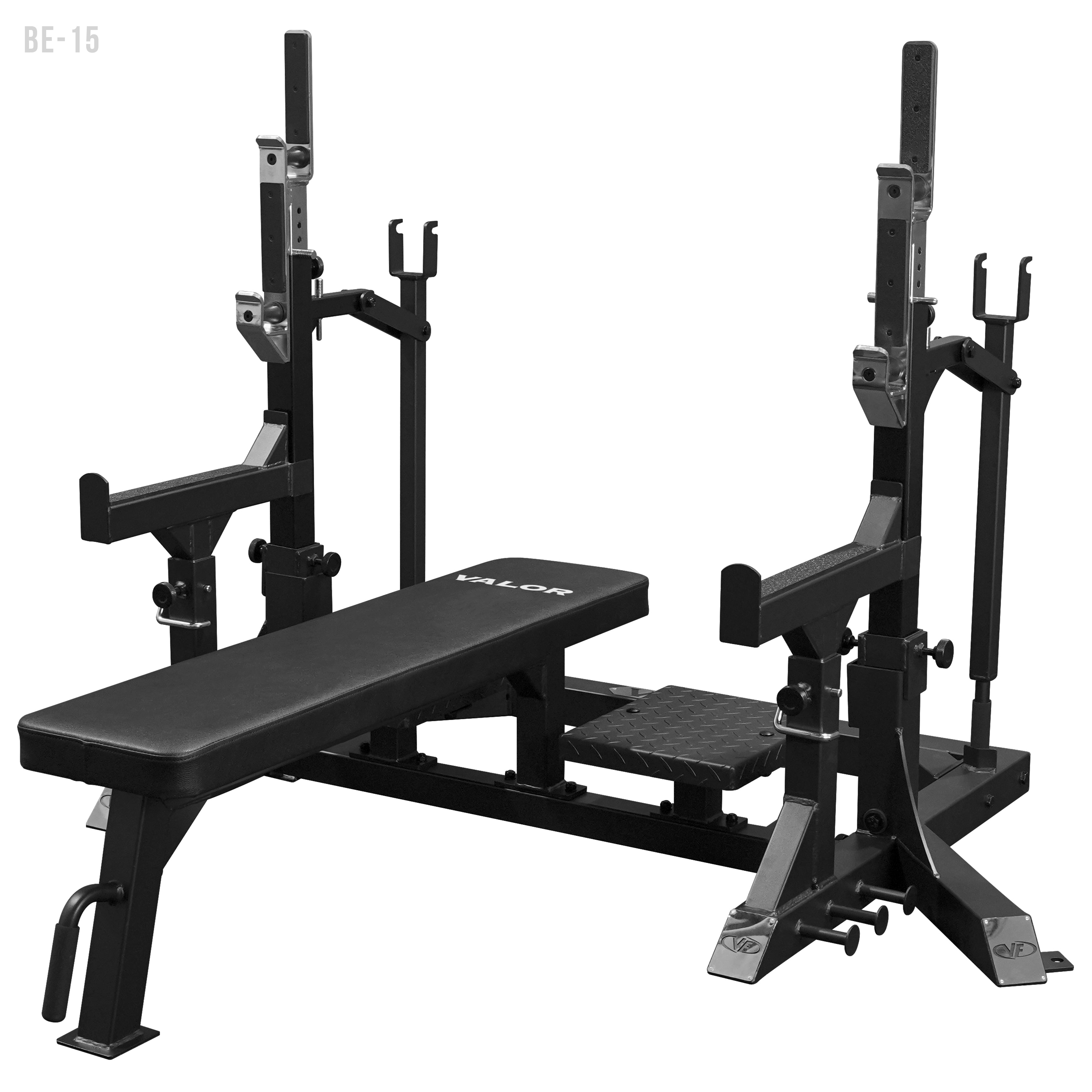 Valor Fitness, Squat da competizione - Panca Pressa combinata Rack